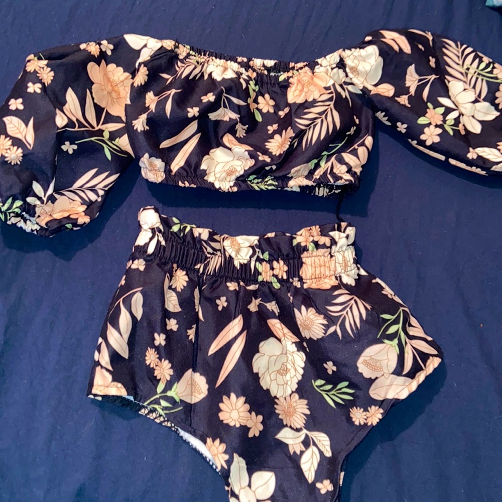 Two piece romper